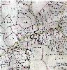 Part of the inclosure Map showing the village 1808